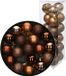 Atmosphera Boules de Noël - 36 pièces - Bronze - Plastique - Brillant et Mat