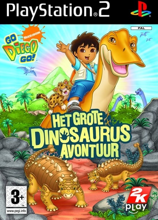 Take Two Go, Diego, Go! Het Grote Dinosaurus Avontuur PlayStation 2