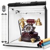 Yorbay Fotografie Studio Set: Noodless Tent & LED Lampen