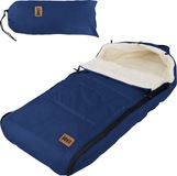 Joyz Baby Voetenzak 94x48x10 cm Blauw Polyester