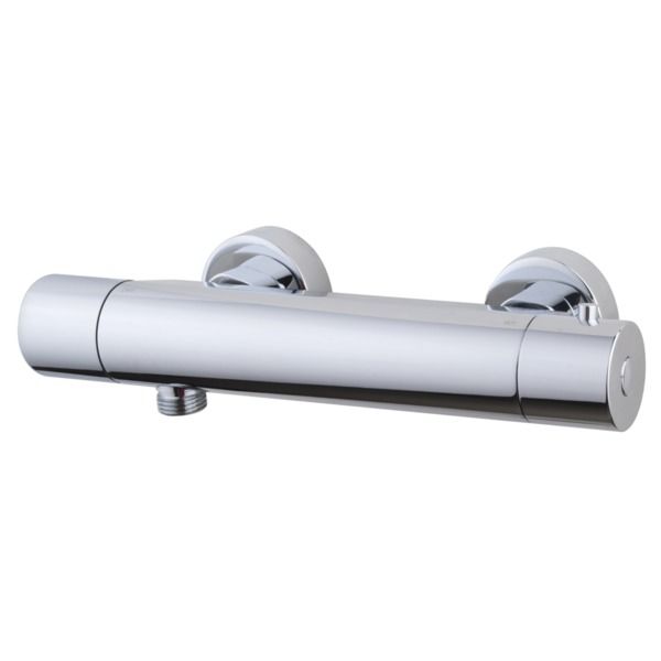 Wiesbaden Eco Cool-Touch thermostatische douchemengkraan chroom