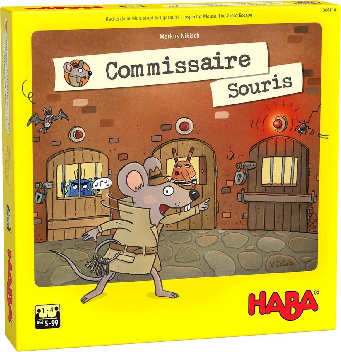 Haba Jeu Détective Souris S'arrête Ce Racaille - 4010168256375