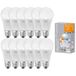 Ledvance 12 x ampoule LED Smart+ A60 9,5W = 75W E27 dépolie 1055lm Tunable White 2700K-6500K Dimmable App Google Alexa WiFi