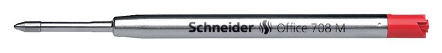 Balpenvulling Schneider Jumbo 7082 "Parker" Rood