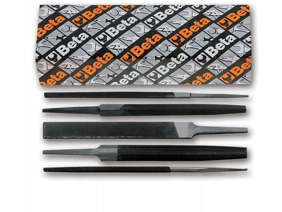 Beta 5-delig set basterd vijlen, zonder handgreep 1718D10/S5