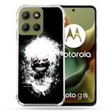 Cokitec Motorola G15 Manga Tokyo Ghoul Kaneki Tag Versterkte hoes