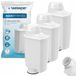Wessper waterfilter patronen AQUAINTENSE voor volautomatische koffiemachine, vervangingsfilterpatroon compatibel met Saeco CA6702/00, Brita Intenza, Philips - 3-pack