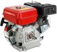 EBERTH 6,5 pk 4,8 kW benzinemotor staande motor kartmotor aandrijfmotor met 19,05 mm Ø as, olietekortbeveiliging, 4-takt, 1 cilinder benzinemotor, 196 cc cilinderinhoud, luchtgekoeld, kabelstart