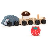 CUBIKA TOYS Houten speelgoed Slimme egel