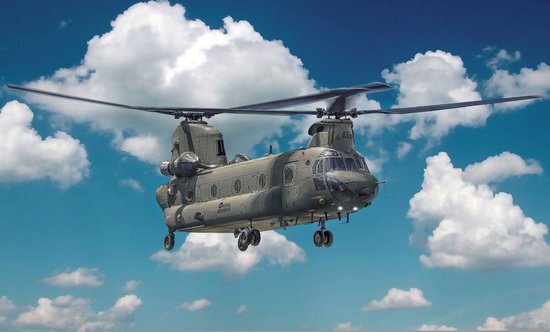 Italeri 510002779 510002779-1 Chinook HC.2 CH-47F, modelbouw, bouwpakket, standmodelbouw, schaal 1:48