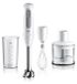 Braun MultiQuick 5 MQ50236M, 1000 W, 21 vitesses, 600 ml gobelet, mini-hachoir, fouet, blanc