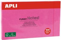 Apli Blocnotes 125 x 75 mm, 100 vel, Rose