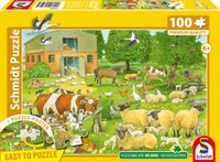 Schmidt Legpuzzel Boerderijdieren Baby’s 100 stukjes Kinderen vanaf 6 jaar