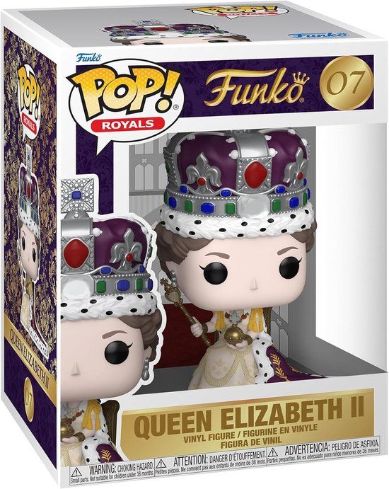 Funko Pop! Queen Elizabeth II Coronation (Pop! Premium) 07