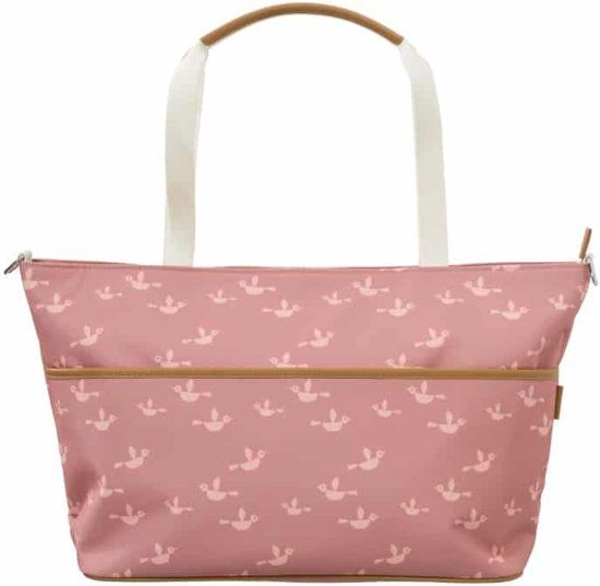 Fresk verzorgingstas Birds - roze