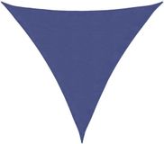 vidaXL Zonnescherm Driehoekig 5x5x5m Oxford Stof Blauw