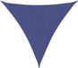 vidaXL Zonnescherm Driehoekig 5x5x5m Oxford Stof Blauw