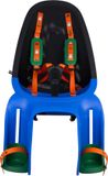 Merkloos / Sans marque Qibbel Air Fietsstoeltje Achter Bagagedrager bevestiging - Nijntje blauw