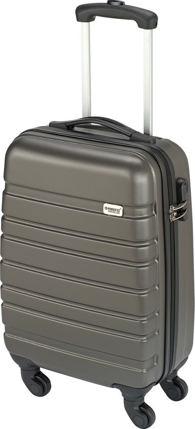 Cabin Max Santa Cruz Handgepäck Koffer 55x35x25 cm – Leichter Hartschalenkoffer mit 4 Rollen, TSA-Schloss & Nassfach – Kabinentrolley passend für KLM, Air France, Transavia & ITA Airways