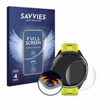 Savvies - Screenprotector voor Garmin Forerunner 965 / 970 - Folie Beschermfolie transparant volledig dekking 4 Stuks