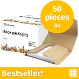 Infowerk Boekverpakking, DIN A4, Verzendverpakking, onbedrukt, 50 stuks