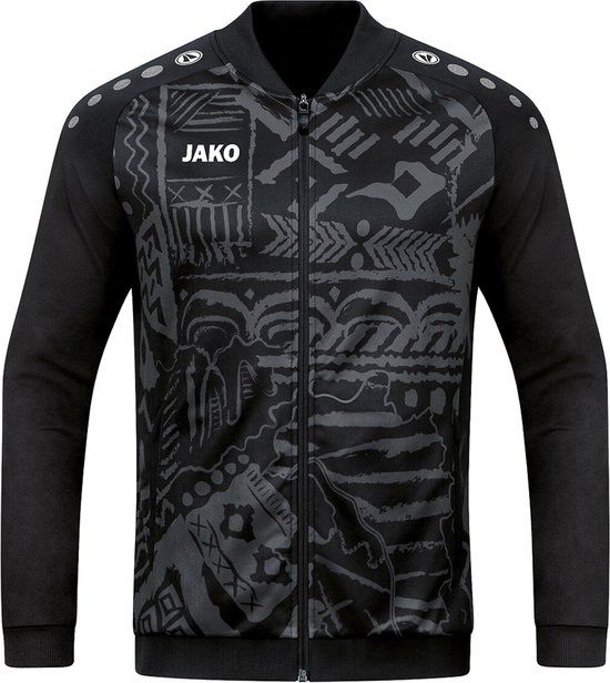 Jako Warming-up Jacket Tropicana - Black - Men - Size M