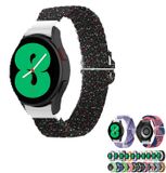 Wigento Samsung Nylon Horlogeband voor Galaxy Watch 6, 5, 4, Normal, Pro en Classic, alle maten
