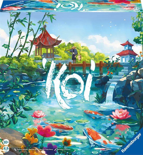 Ravensburger Koï Classic – Bordspel – 3D Vijver – 1-4 spelers – Frans