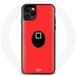 Maniacase Etui voor iPhone 13 Pro Max Inktvis Game Mask Vierkant