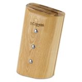 3 Claveles Messenblok met sleuven Essenhout Hout
