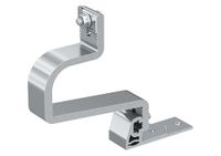 Fischer RH 40-52 V AL 10 aluminium haken voor dakpannen, 2 treden, verticale koppeling, voor fotovoltaïsche zonnepaneelprofielen, 571741