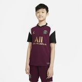 Nike Paris Saint Germain 3e tenue kids XL Bordeaux Polyester Korte mouw Unisex Voetbal 2020 Herfst/Winter