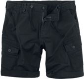 Brandit Tray Vintage Heren Shorts - Zwart - 7XL