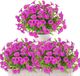Unyqoos Fleurs artificielles lot de 6