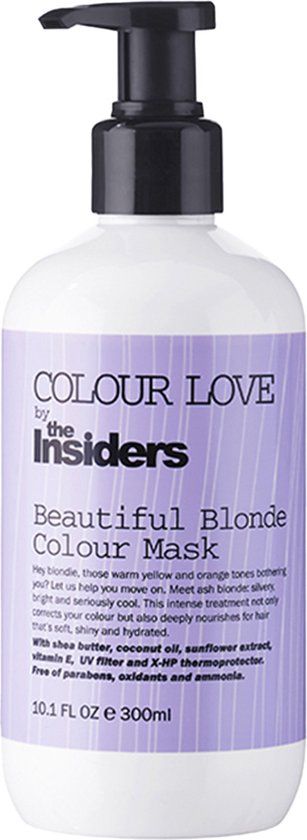 The Insiders Beautiful Blond Colour Mask - 300 ml