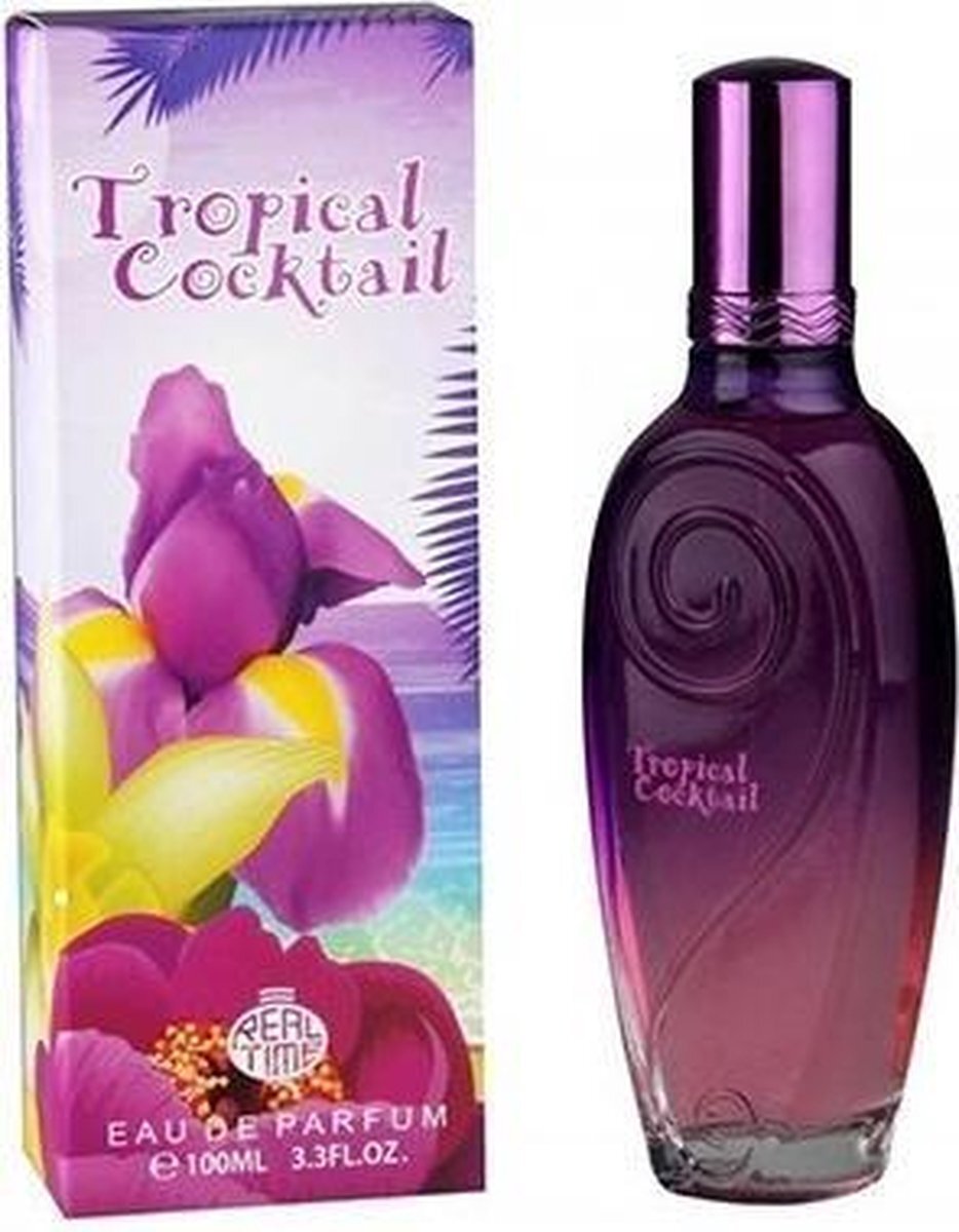 Real time Eau de Parfum 100 ml vrouw "Tropische Cocktail" - real-time