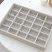 Stackers Oatmeal Classic 25 Section Jewelry Box