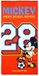 Mister License Company, S.L. Mickey Mouse serviette de plage Orange 70 x 140 cm - polyester