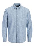 Jack & Jones Casual overhemd Regular Fit Lange mouw Katoen Effen Ashley Blue XL