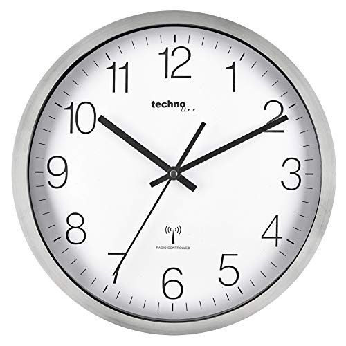 Technoline WT8910 radiografische wandklok - 30 cm - Zwart