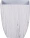 Beliani MIRO - Bloempot - Wit - 28 cm - Stenenmix