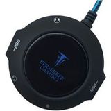 Alpha Omega Players Icecat Gaming USB Audio Adapter Alpha Omega Spelers Berserker Syn Zwart
