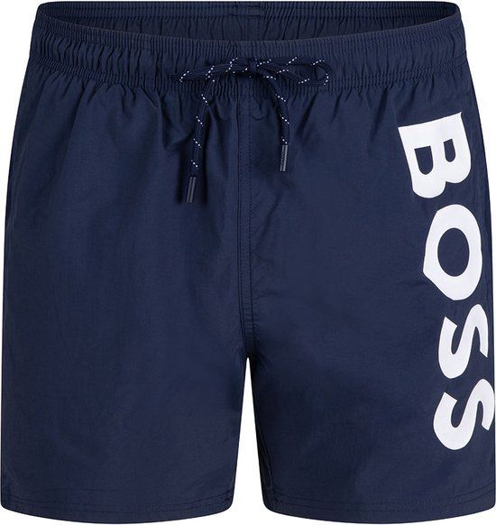 BOSS zwemshort Octopus donkerblauw - Heren - Blauw - Lente/Zomer 2024