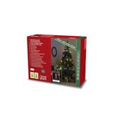 Konstsmide guirlande lumineuse LED, lampes de cime, One String", 25 diodes colorées, 4,5V, intérieur, 3,6W, câble vert - 1133-500