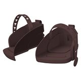POLISPORT 8634400023 - Vervangende voetsteun + riemen voor GROOVY model stoel in donkerbruine kleur