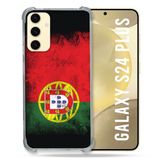 Cokitec Samsung Galaxy S24 Plus hoesje - Portugal vlag