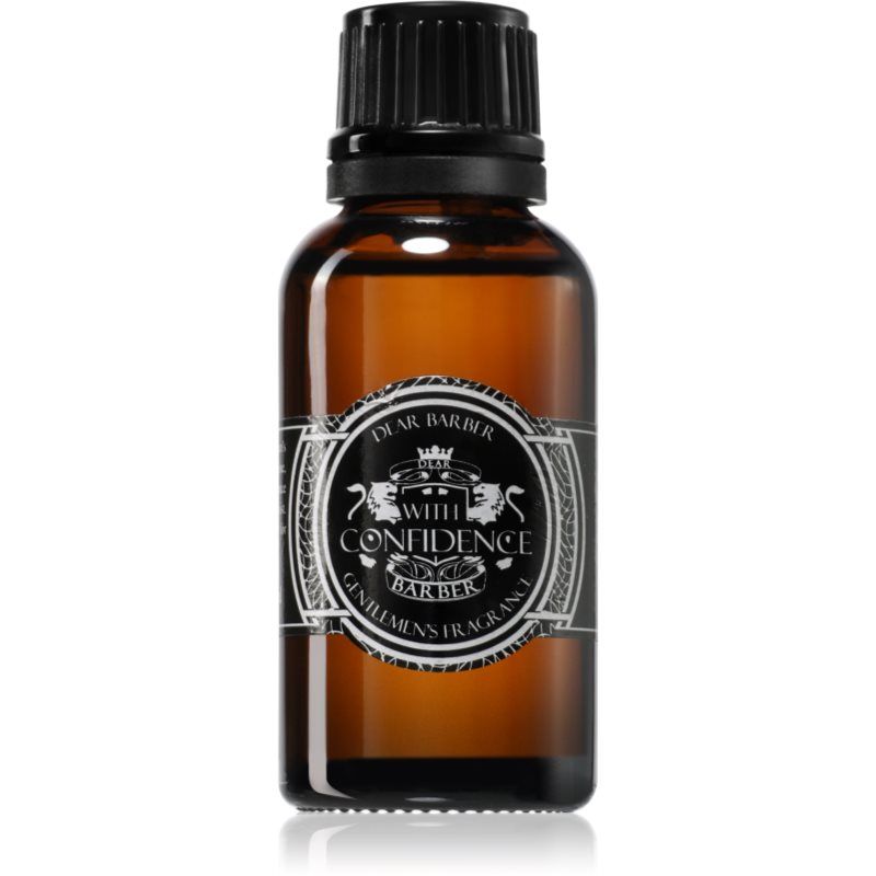 Dear Barber With Confidence Eau de Toilette, mannelijke vintage geïnspireerde geur, Freshen Up Aftershave, Travel Sized, 30 ml