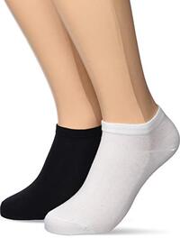 Dim Algodón Tobillero Enkelsokken - 2-pack - Dames - Meerkleurig (35/38 EU)