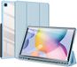 Dux Ducis Toby Samsung Galaxy Tab S6 Lite Étui Tri-Fold Bookcase Bleu