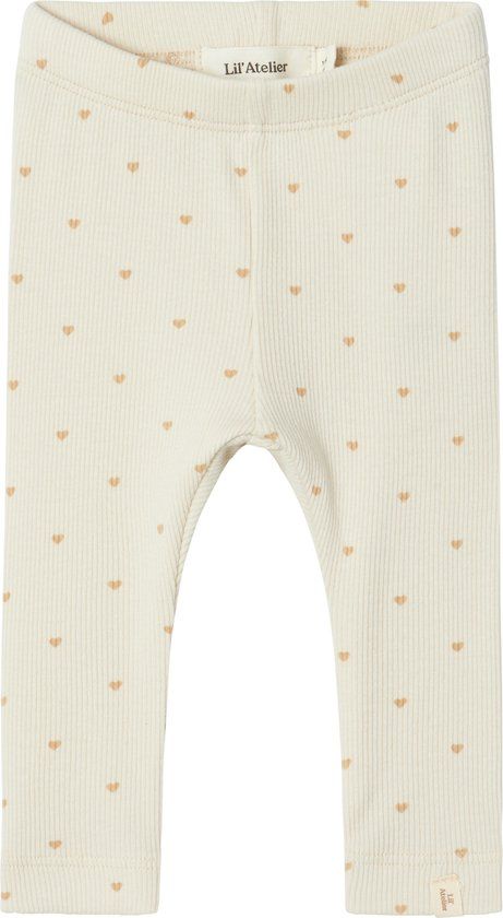 LIL' ATELIER NAME IT - NBFGAGO SLIM LEGGING LIL NOOS - Baby - Leggings - Gebloemd - Turtledove